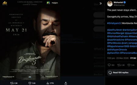 Drishyam 3 Release Postponed, Mohanlal Announces New Date on His Birthday