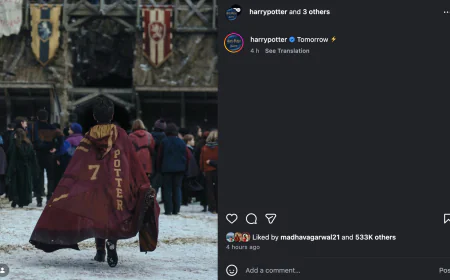 Harry Potter Series First Glimpse Released, Trailer Coming Wednesday