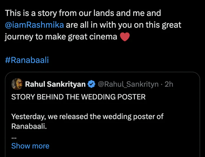 Was That Just a Poster… or Something More? Vijay Deverakonda’s Emotional Reaction Sparks Buzz