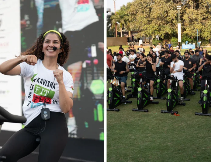 Over 1,000 participate in Kavisha UFIT Flow Fest, India’s first spin rave event more than 100 people spin at one time