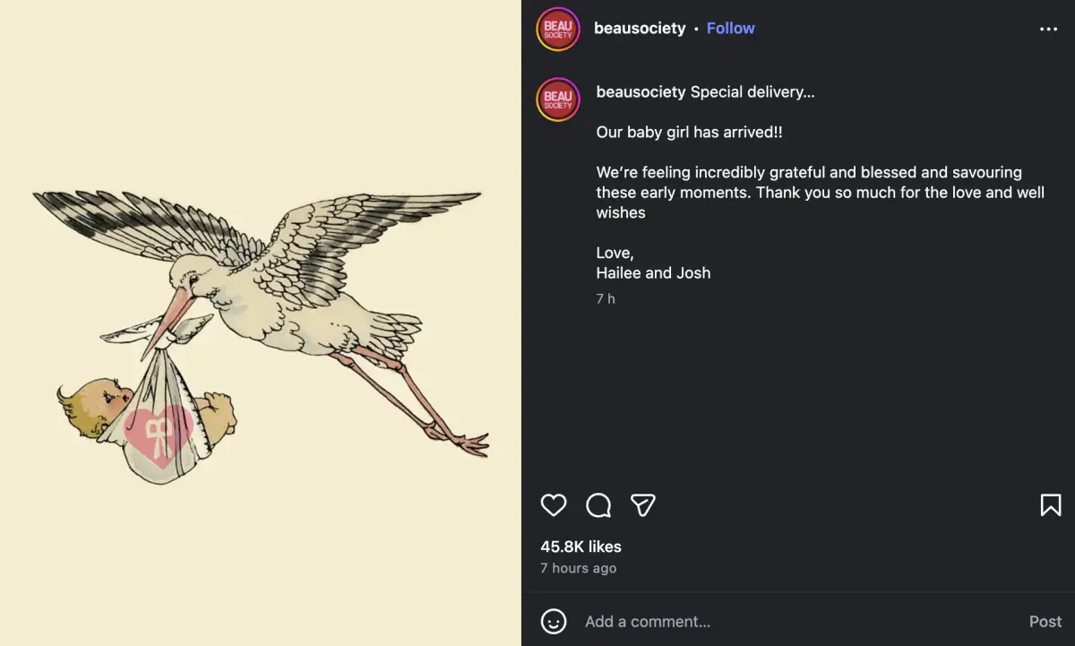 Shares First Moments After Baby’s Birth