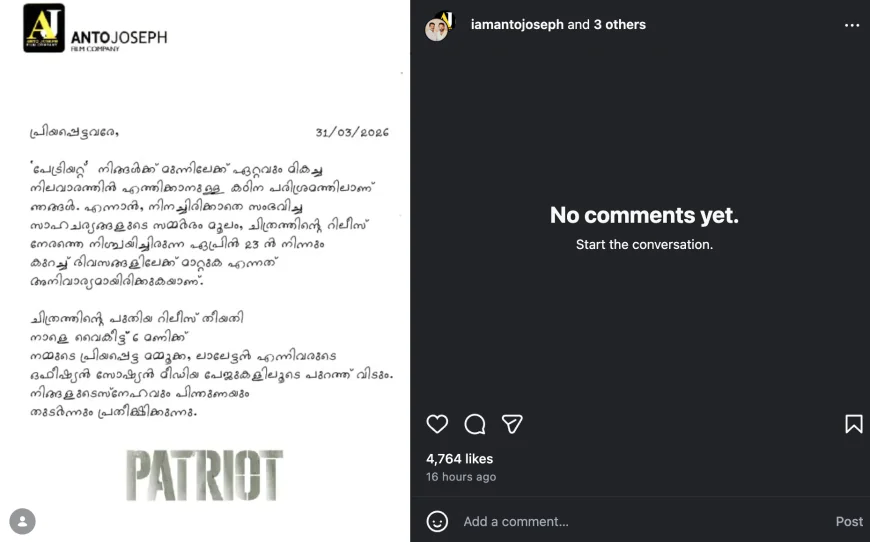 Patriot Postponed Due to ‘Unforeseen Circumstances’, Makers Promise Update Today