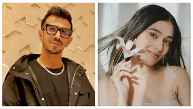 RJ Mahvash Shares Funny Video With Shikhar Dhawan Amid Yuzvendra Chahal Dating Rumors