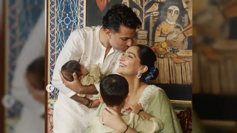 Sonam Kapoor Pens Emotional Note While Announcing Son Rudralok’s Name