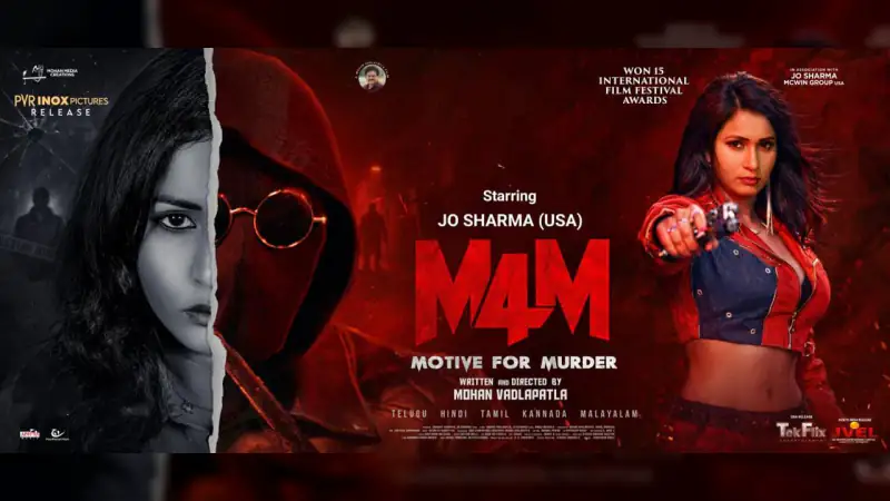 M4M Motive for Murder Review - American actress Jo Sharma emerges as a powerful action star