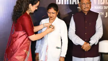 Chhattisgarh CM Vishnu Deo Sai Praises Kangana Ranaut’s ‘Bharat Bhagya Vidhata’ After Special Screening