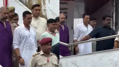 Akshay Kumar Seeks Blessings at Vaishno Devi Ahead of ‘Welcome to the Jungle’ Release