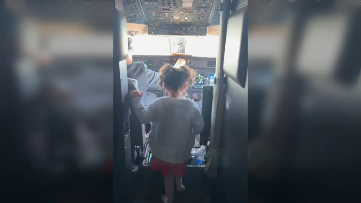 in Airplane Cockpit