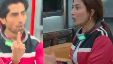 'Lock Upp 2' Promo Sparks Row: Harshad Chopda Trolled After Showing Middle Finger to Shreya Kalra