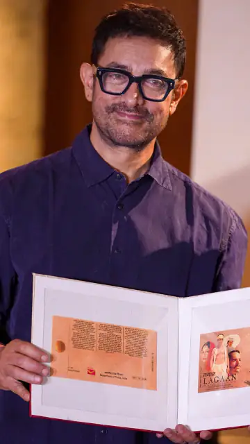 Aamir Khan Celebrates 25 Years of 'Lagaan' with Grand India Post Tribute in Mumbai