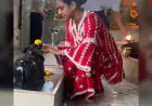 Nia Sharma Offers Prayers on First Monday of Sawan