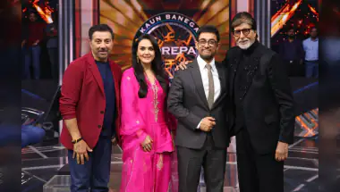 Sunny Deol Makes KBC Debut With Aamir, Preity Zinta