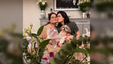 Karishma Tanna Celebrates Mom’s Birthday with Sweet Kiss