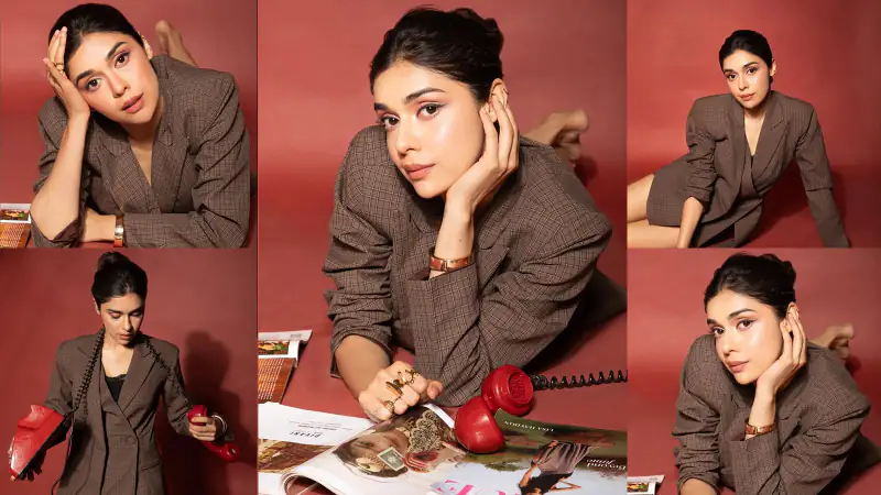 Eisha Singh Owns the Frame in a Sharp Retro-Fashion Editorial