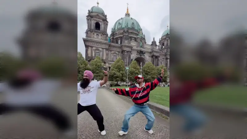 Diljit Dosanjh Performs Bhangra in Berlin Ahead of Europe Tour