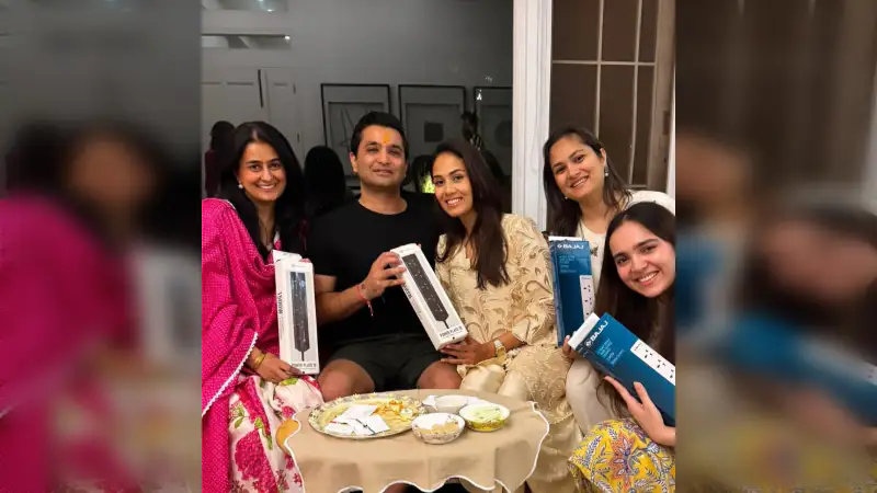 Mira Rajput Celebrates Rakhi, Shares Quirky Gift From Siblings