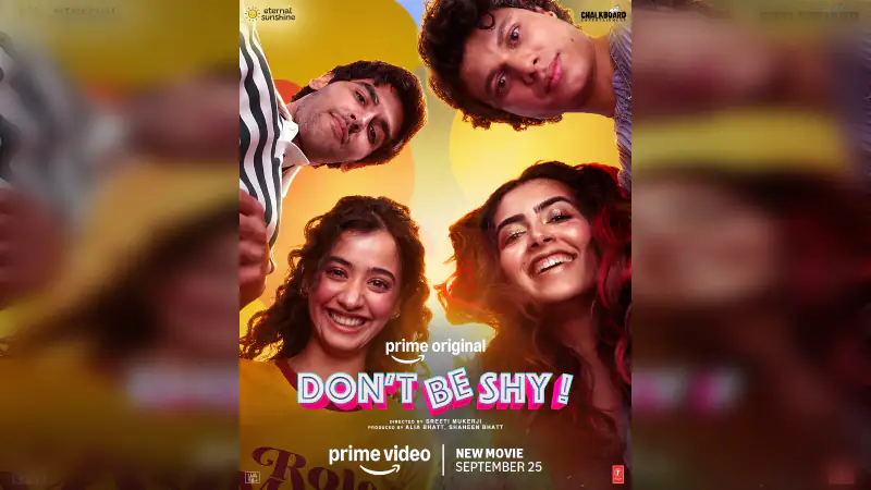 Alia Bhatt's 'Don't Be Shy' to Premiere on Prime Video September 25