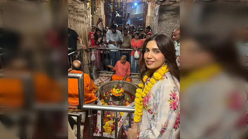Bhumi Pednekar Offers Prayers at Gwalior's 750-Year Shiv Temple