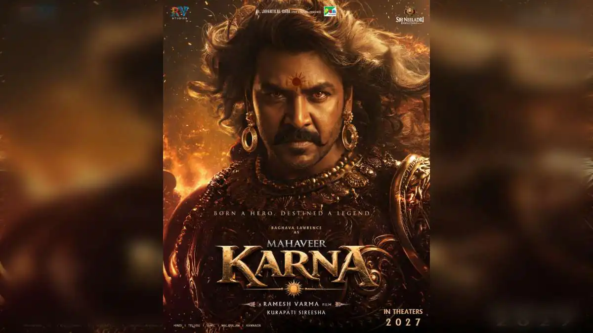 Raghava Lawrence's Karna Look in 'Mahaveer Karna' Out