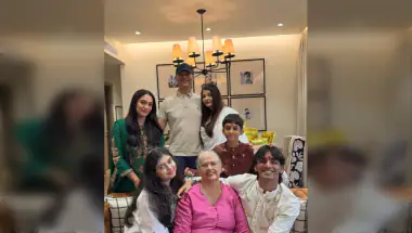 Aishwarya Rai Celebrates Rakhi With Brother Aditya, Aaradhya