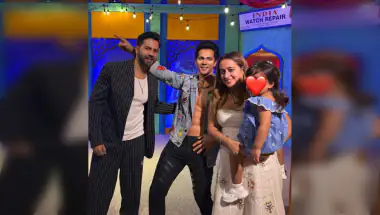 Varun Dhawan Shows Wife, Daughter His Wax Statue: Core Memory