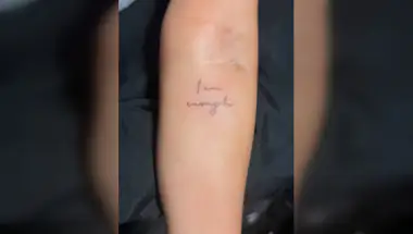 Jasmine Bhasin Reveals Story Behind Her First Tattoo 'I Am Enough'