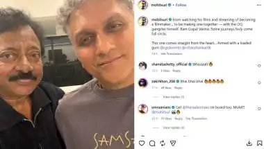 "A Love Dish With a Hint of Gangster Curry": RGV and Mohit Suri Announce New Film