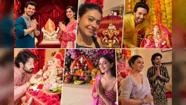 6 Bollywood and TV Stars Who Welcomed Ganpati Bappa Home This Ganesh Chaturthi
