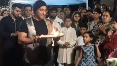 Sister Knows Best: Arpita Corrects Salman Khan's Aarti Slip-Up on Camera