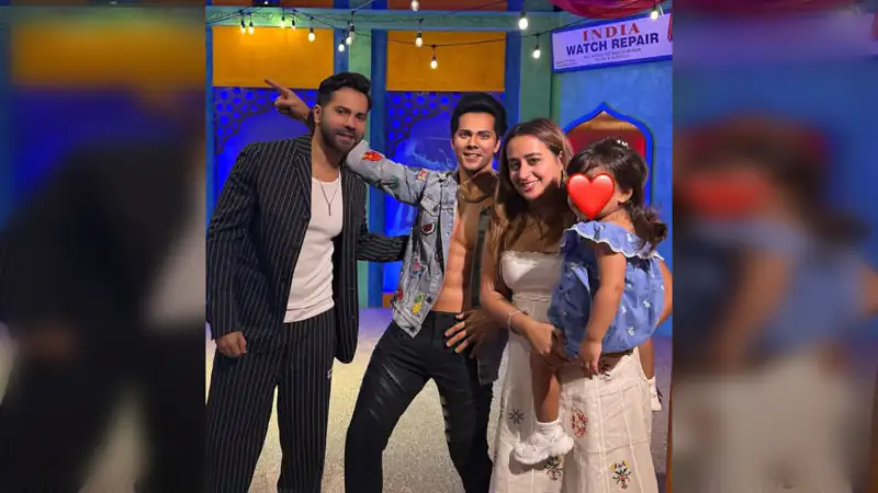 Varun Dhawan Shows Wife, Daughter His Wax Statue: Core Memory