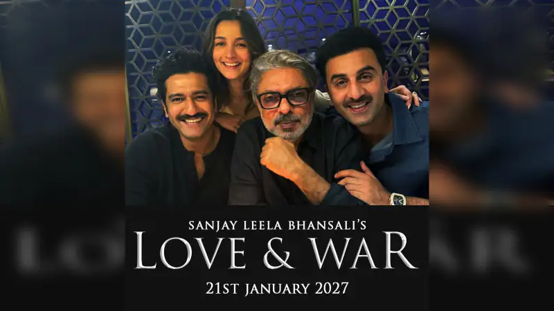 SLB Wraps 'Love & War' Starring Ranbir, Alia, Vicky Kaushal