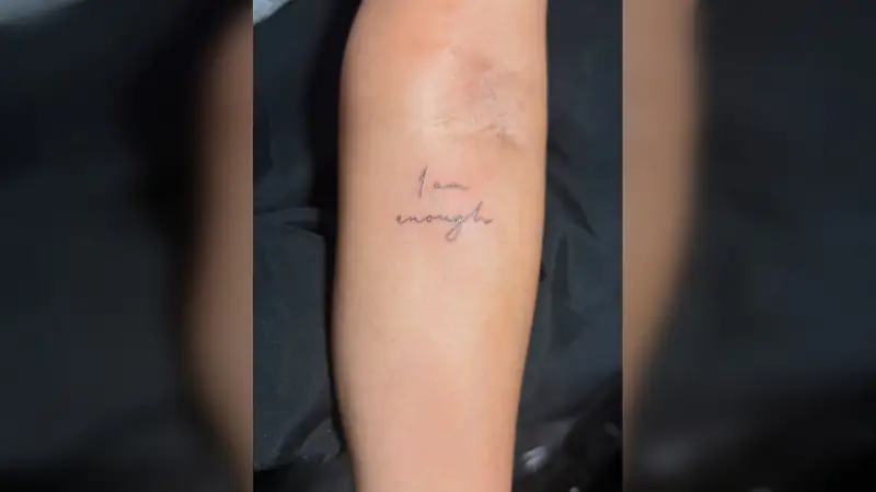 Jasmine Bhasin Reveals Story Behind Her First Tattoo 'I Am Enough'