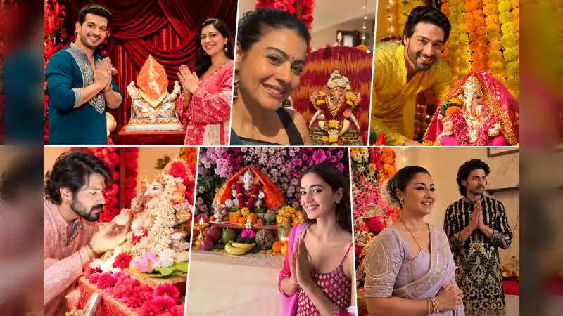 6 Bollywood and TV Stars Who Welcomed Ganpati Bappa Home This Ganesh Chaturthi