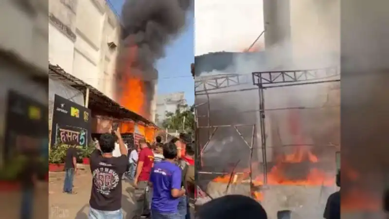 Fire at Film City Raises Safety Questions: AICWA Calls Pati Patni Aur Panga 2 Blaze "Criminal Negligence" and Seeks FIR