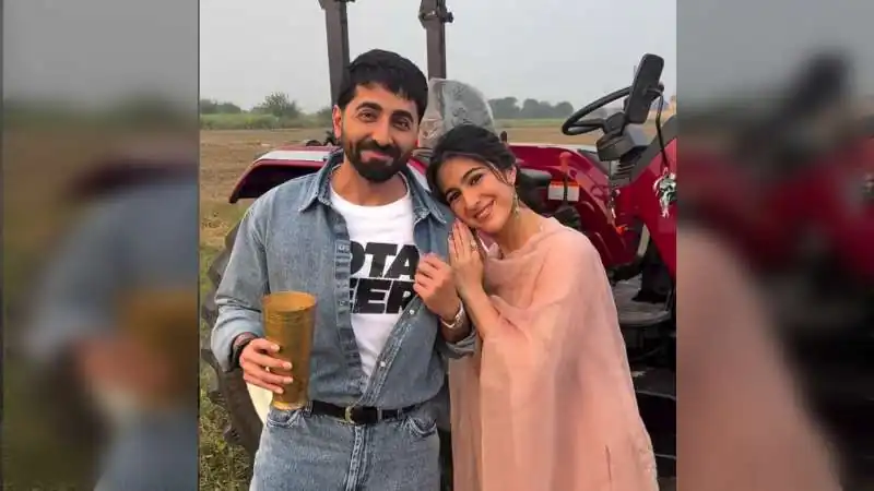 Ayushmann, Sara Take Udta Teer Promotions to Chandigarh