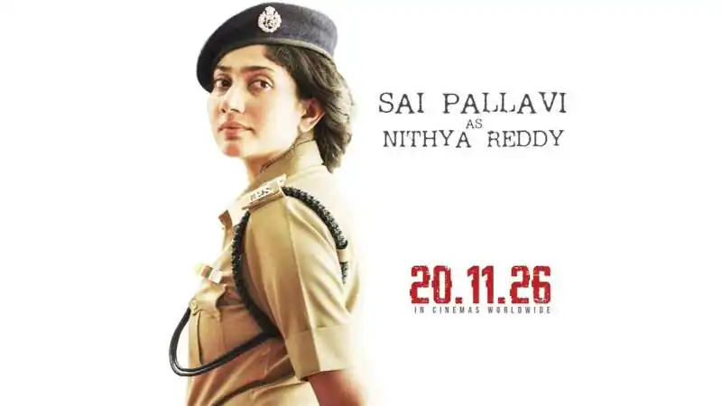 Sai Pallavi as Nithya Reddy IPS in ‘Om’: Dhanush’s Film Gets Its Cop, Releasing November 20