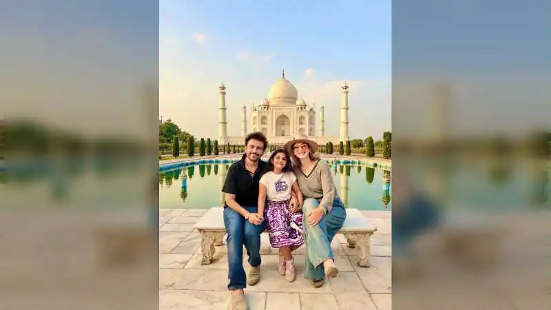 Adnan Sami Shares Family Photo From Taj Mahal, Agra